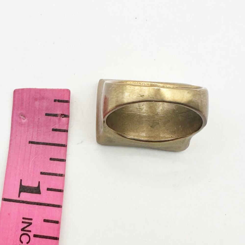 Betsy & Iya Ring Durango Pod 6.5 Size 6 1/2 Multicolor Stripe Casual Jewelry - Picture 5 of 10